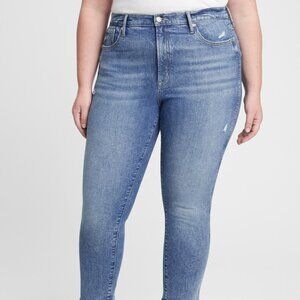 NWT Gap Denim High Rise Vintage Slim Jeans Size 18/34 Regular